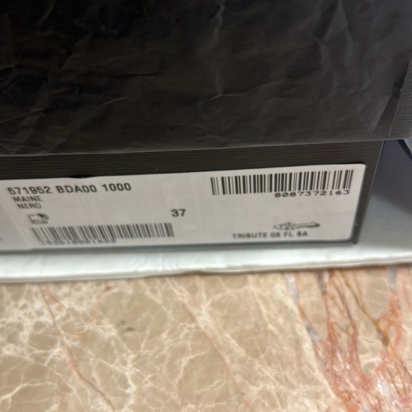 SAINT LAURENT Tribute Nu Pieds Slide Sandals Size 7US - Picture 12 of 13